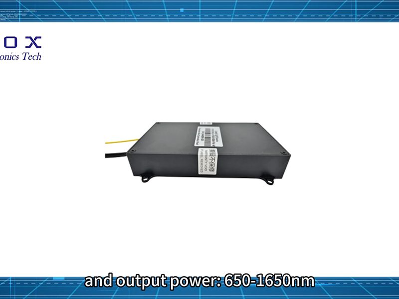 Módulo de fuente de luz coaxial de 650 nm-1650 nm