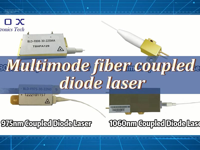 Láser de diodo acoplado de fibra multimodo